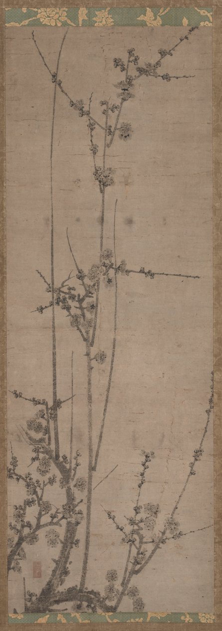 梅の花 作： 無名の画家
