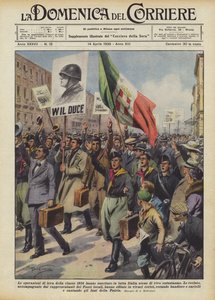 1914年のクラスを活用した作戦は、イタリア全土で活発な情熱のシーンを引き起こしました
