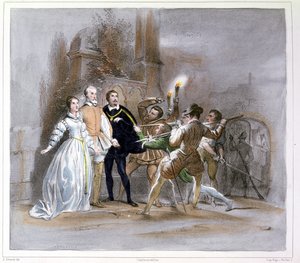 Giacomo Meyerbeer（1791-1864）による &39;The Huguenots&39;（1836）のシーン