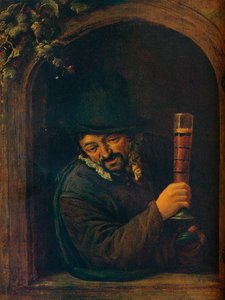 窓辺の農民、c1658