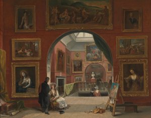 英国機関の内部 (オールド マスター展、1832 年夏)