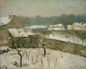 雪の中でルーベシエンヌ（マルリーの雪気分）