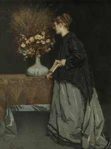 秋の花、1867年