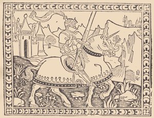 ジュリアーノ・デ・メディチの馬上槍試合..., ca. 1495年～1500年