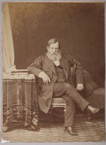 Pavel Melnikov、ペンネーム Andrey Pechersky - Pavel Ivanovich Melnikov (Andrey Pechersky) (1818-1883)、Karelin、Andrey Osipovich (1837-1906) 作。 アルブミンの写真