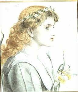 1902年5月（色鉛筆）（4つのうちの1つ） 作： アンソニーフレデリックオーガスタスサンディ