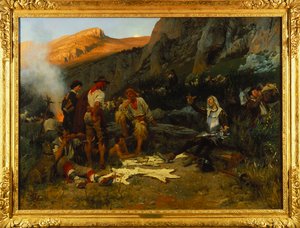 ドンキホーテと山羊飼い、1870
