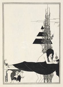 オスカー・ワイルドによる「サロメ」のイラスト