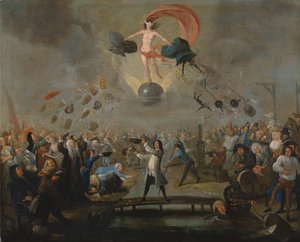 アレゴリーオブフォーチュン、1730年頃