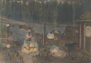1809 年に... の指揮で上演されたコヴェント ガーデンの花火の完全な説明.