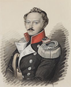 アレクサンドル・ステパノビッチ・タリジン1795-1858、1820年代末の肖像。