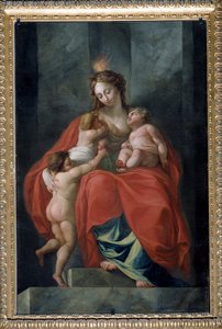 共和国の 13 の価値観の寓話: 慈善団体 (絵画、1783 年以降) 作： カルロジュゼッペラッティ