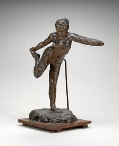 右手で右足を持っているダンサー、おそらく 19001911。
