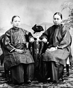 香港の少女、1870年代