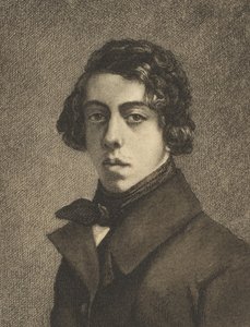 テオドール・シャセリオーの肖像、1893年。 作： フェリックス・ブラクモンド