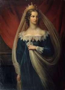 1817年、プレッセンのシャーロット王女の肖像