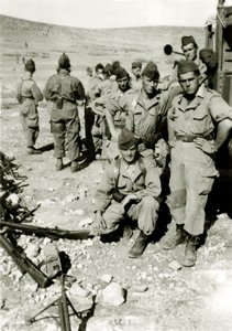 アルジェリア戦争：1960年頃のジェベルの若いフランス人兵士