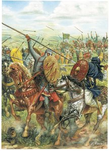 キリスト教傭兵騎士ロドリゴ・ルイス・デ・ビバルの『ル・シッド』（挿絵）
