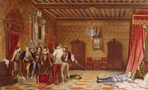 アンリ・ド・ロレーヌの暗殺（1549-88）ギーズ公、1834