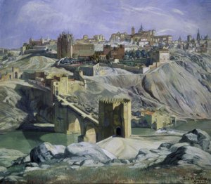 トレドの光景-1932-O - L-88X101 CM