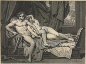 キューピッドとプシュケ、1813。