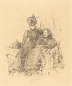 母と娘、1897年
