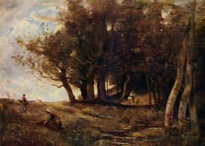 ウッドギャザラー、c1843