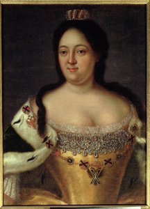 アンナ・イオアンノフナ皇后の肖像（1693-1740）