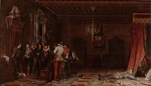 1588年、1834年ブロワ城でのギーズ公の暗殺