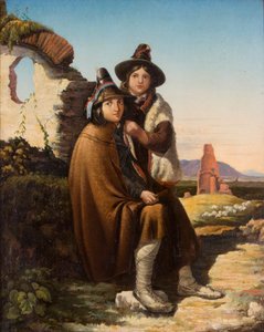 「イタリアのヤギ飼い」、1820-1885