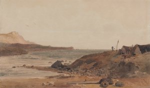 海岸のシーン