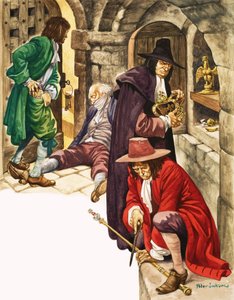 英国の素晴らしい物語：王冠の宝石を盗む