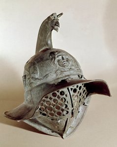 グラディエーターのブロンズヘルメット