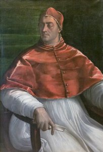 Retrato de Clemente VII, antes de 1527, Sebastiano del Piombo (óleo sobre tela)