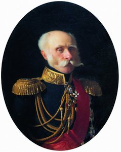 カウントフョードルペトロヴィッチリッケ1797-1882の肖像 作： セルゲイ・コンスタンティノヴィッチ・ザリャンコ