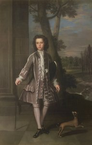 1720年10歳のウィリアムキングの全身像