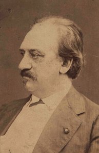 作曲家フリードリッヒ・フォン・フロートウの肖像、1812～1883年頃。 1880年。