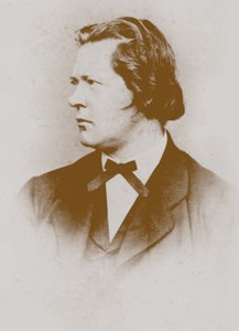 オルガニスト兼作曲家のテオドール・キルヒナーの肖像1823-1903。