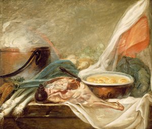 卵とマトンの脚のある静物、178090。