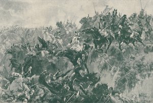ウォータールーの渓谷、1815年、1896年