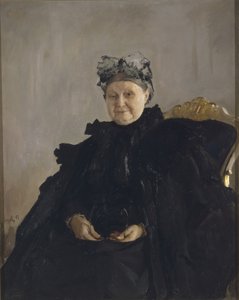 マリア・フオドロフナ・モロゾワの肖像、シモノバ1830-1911、1897