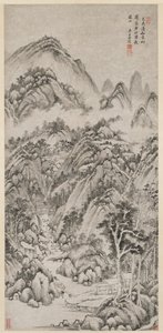 1659年の夏に抱かれた山の村。
