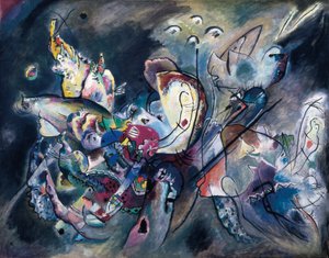 曇り 作： ワシリー・カンディンスキー