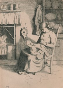彼女の仕事での慈悲、c1916