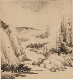 川の風景（1667年