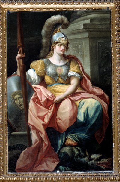 共和国の13の価値観の寓話：ヒロイズム（絵画、1783年以降） 作： カルロジュゼッペラッティ