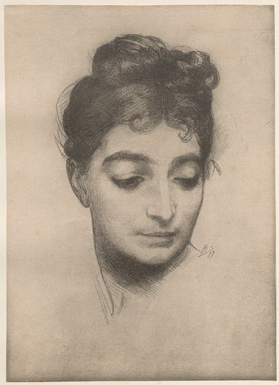 1899年の肖像。 作： フェリックス・ブラクモンド