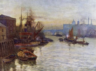 プールの南側前浜（カラーリトグラフ 作： Herbert Menzies (after) Marshall